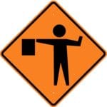 W20 7s flagger symbol sign