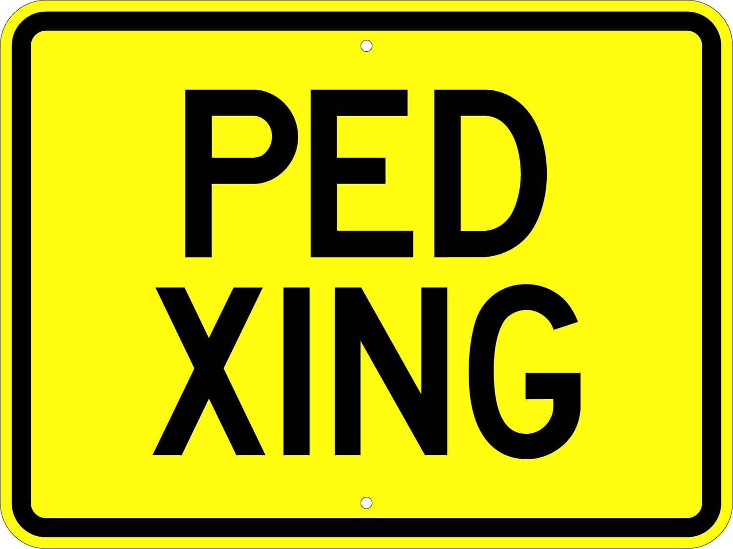 W11 2P ped xing