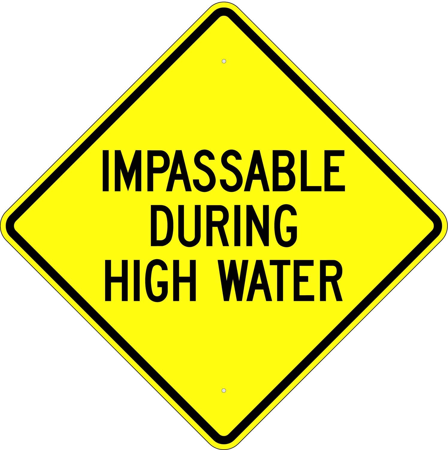 W18 1 impassable during high water