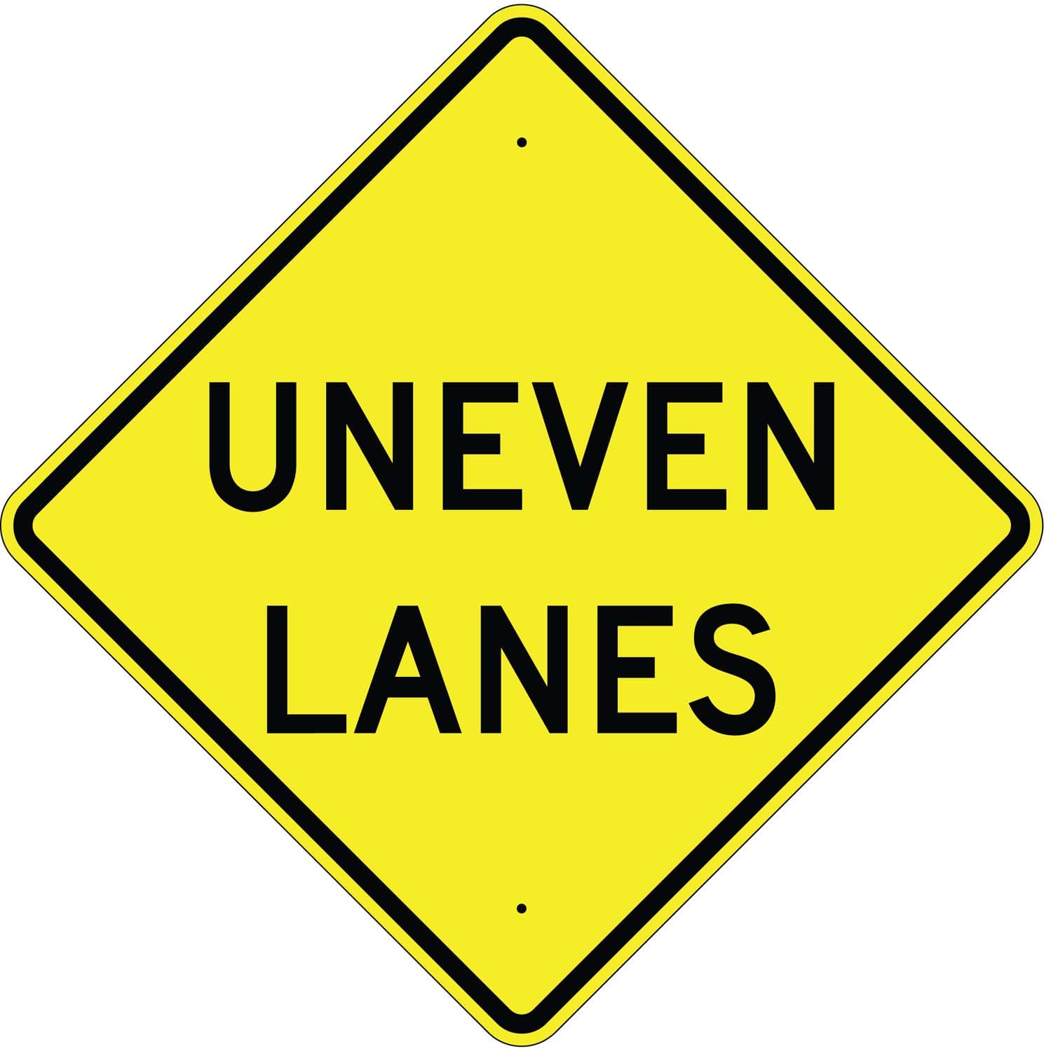 W8 11a uneven lanes