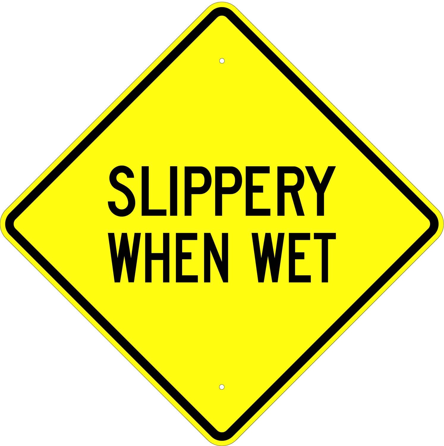 W8 5A slippery when wet