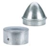 CPC250 EC 2 acorn flat post caps