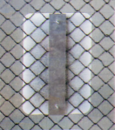 FB12 chain link sign bracket