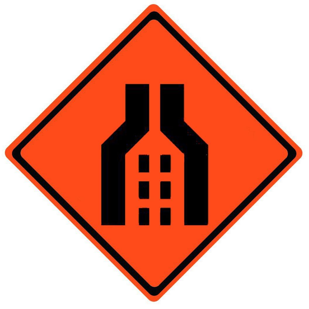 merge symbol roll up sign