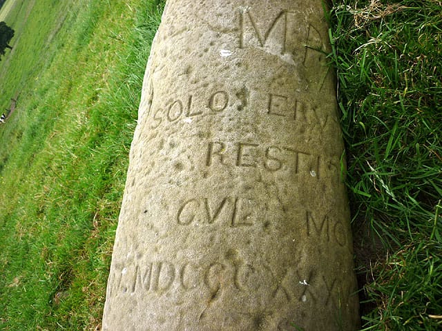 ancient roman milestone ancient roman milestone